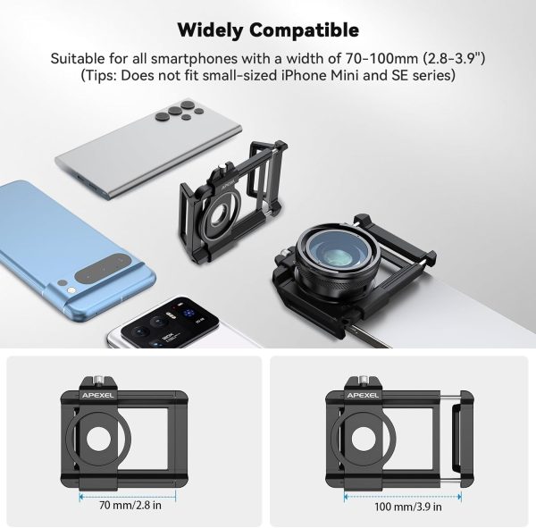 Zoom Macro Lens Kit for Smartphone, 10-20X Macro Phone Lens with Universal Lens Clip, HD Macro Photography Lens for iPhone Android Phone (Fits for Almost All Phone), Phone Macro Lens Attachment - Image 6